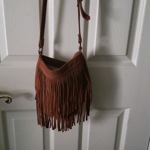 Bo ho fringe purse